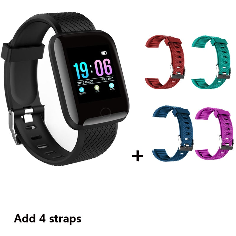 Smart watch À Prova D 'Água, Monitor De Freqüência Cardíaca, Relógio Esporte Para Android IOS