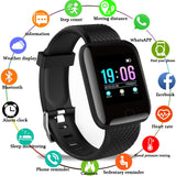 Smart watch À Prova D 'Água, Monitor De Freqüência Cardíaca, Relógio Esporte Para Android IOS