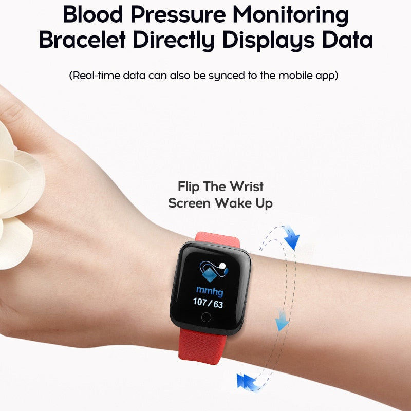 Smart watch À Prova D 'Água, Monitor De Freqüência Cardíaca, Relógio Esporte Para Android IOS