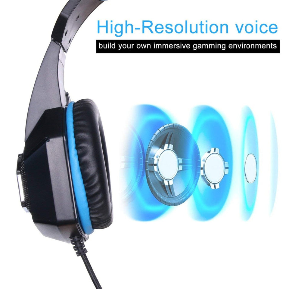 Fone de ouvido gamer (Com led)