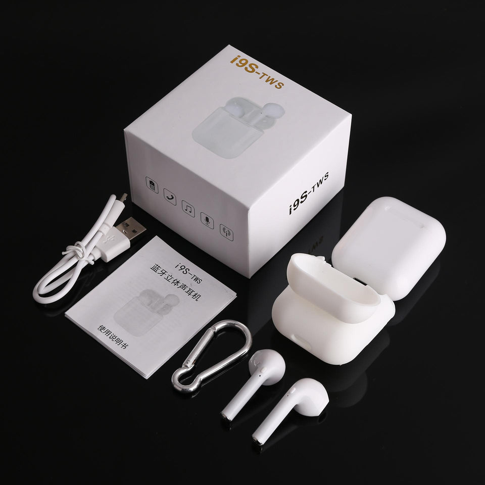Fone Ouvido Bluetooth I7s 4.2 Par Tws Sem Fio Case Base