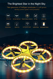 Mini Drone para Crianças, 2.4G Gravidade Sensor com Infravermelho para Evitar Obstáculo, Controle de Mão, Jogue para Voar