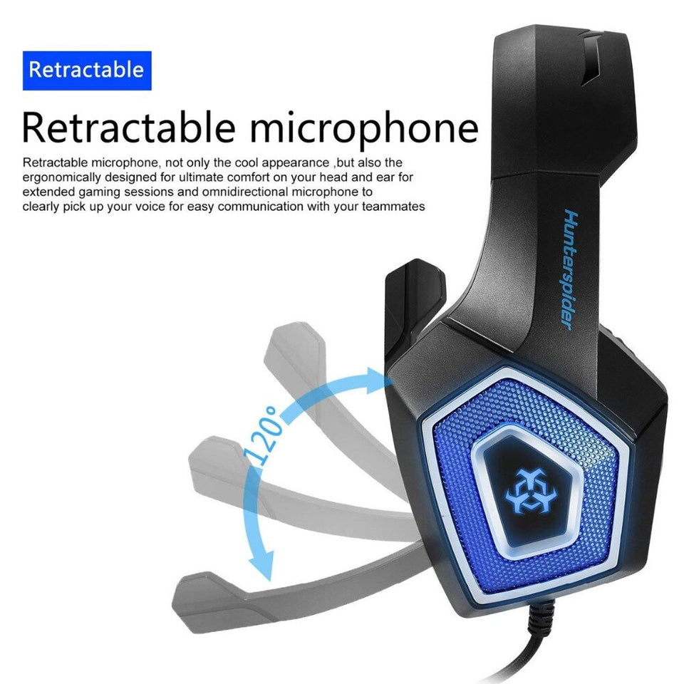 Fone de ouvido gamer (Com led)